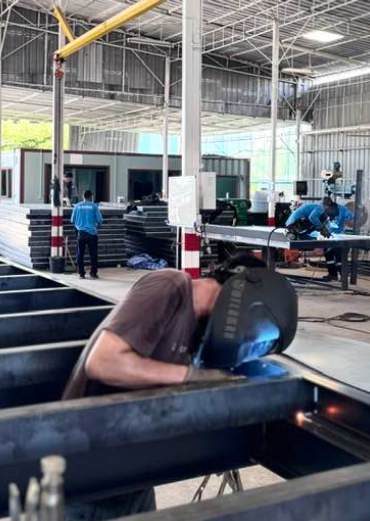 โครงสร้างรองรับอุปกรณ์อุตสาหกรรม